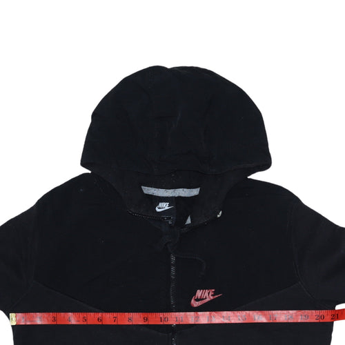 Nike Men's Black Full Zip Hoodie Small Sports Fleece Sweatshirt