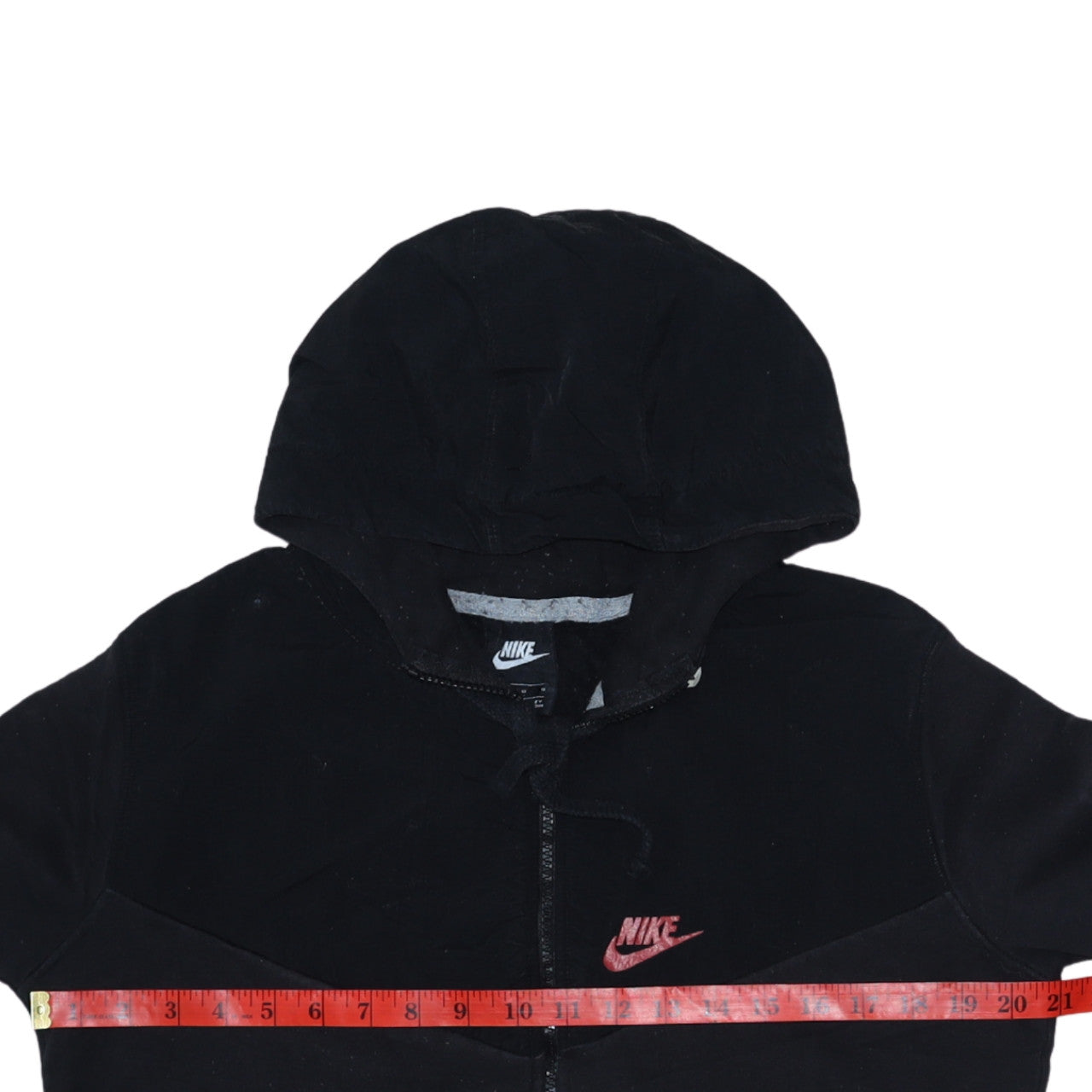 Nike Men's Black Full Zip Hoodie Small Sports Fleece Sweatshirt