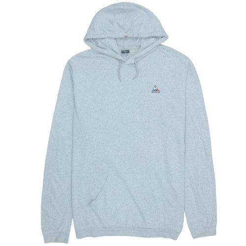 Le Coq Sportif Men's Grey 2XL Pullover Hoodie with Logo