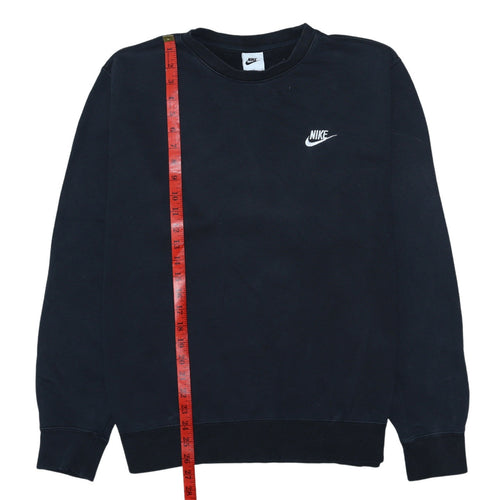 Nike Mens Black L Crew Neck Pullover Sweatshirt