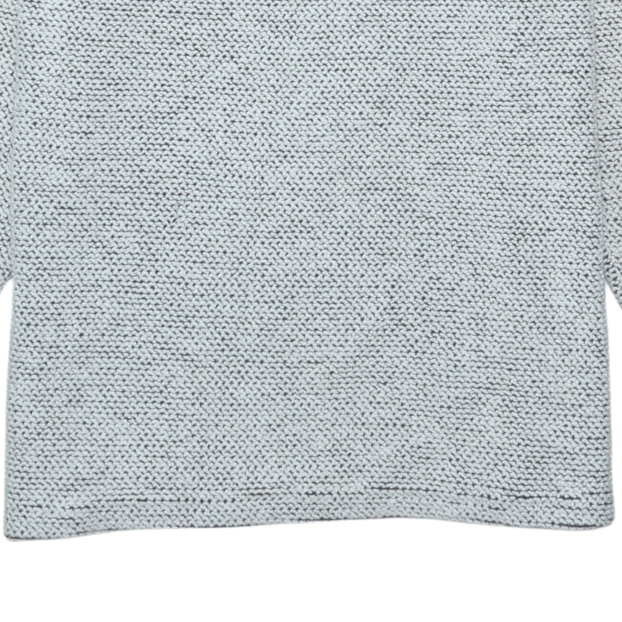 Weird Fish Men’s Grey Knit Henley Sweatshirt Size S