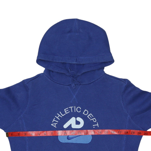 Nike Men's Blue Athletic Dept Pullover Hoodie Size M