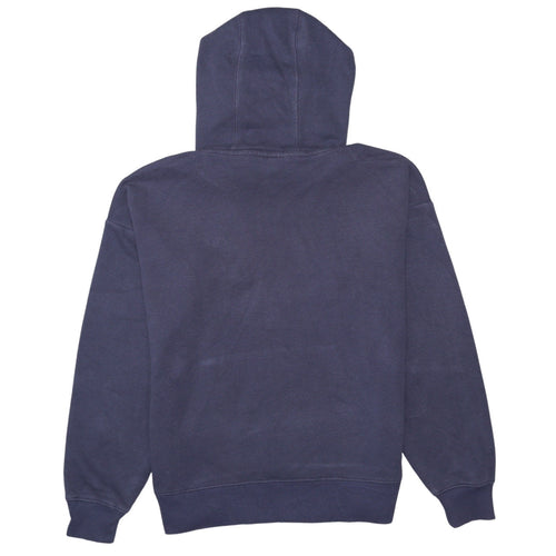 FILA Mens Blue Pullover Hoodie Small Regular Fit Cotton Blend