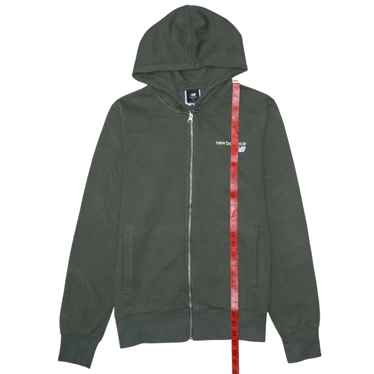 New Balance Men’s Green Full Zip Hoodie M Sports Fleece