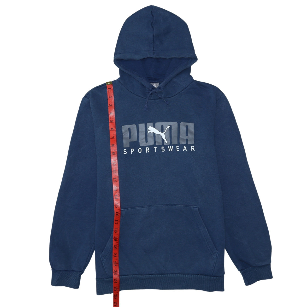 Puma Mens Blue Pullover Hoodie Sportswear M Hooded Sweatshirt