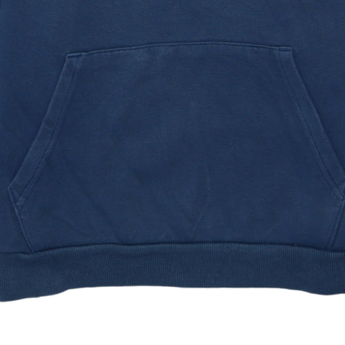 Puma Mens Blue Pullover Hoodie Sportswear M Hooded Sweatshirt