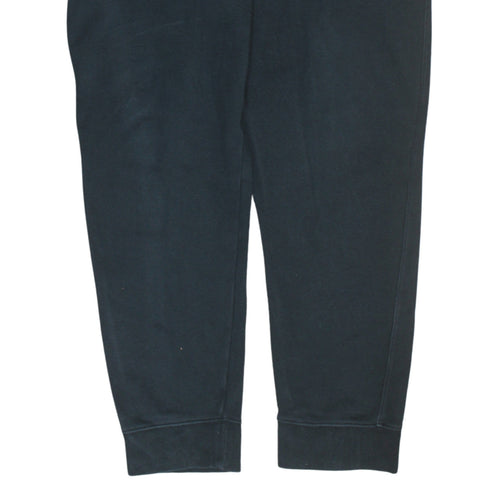 Nike Men Black Jogger Trousers L Fleece Elastic Waist Comfort
