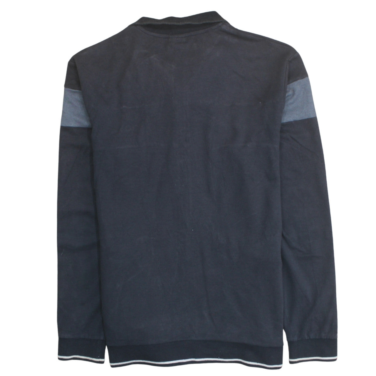 BOSS Men's Blue Full Zip Cotton Sweatshirt L Regular Fit