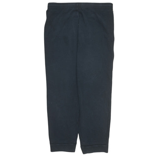 Adidas Mens Black XL Sweatpants Tapered Fit Casual Trousers