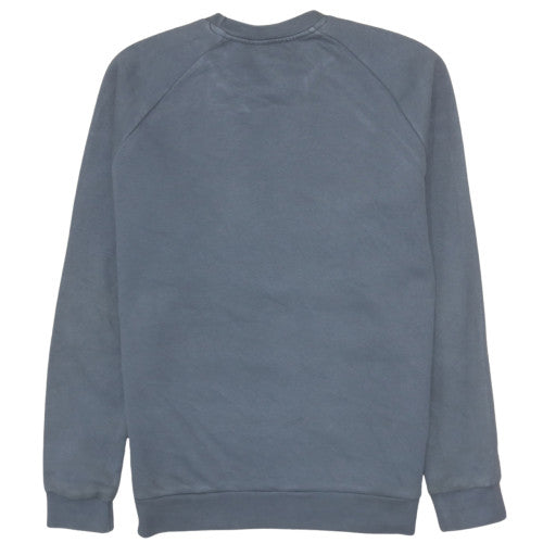 adidas Men's Grey Crew Neck Pullover Sweatshirt Size M