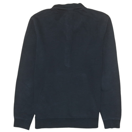 Nike Men's Black 1/4 Zip Fleece Sweatshirt Size S Regular Fit