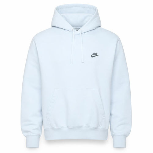 Nike Men's White Pullover Hoodie M Logo Sports Fleece