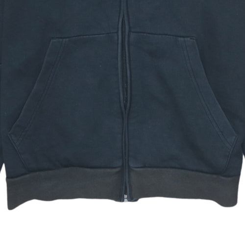 Adidas Men's Black Full Zip Hoodie Size M Sports Style