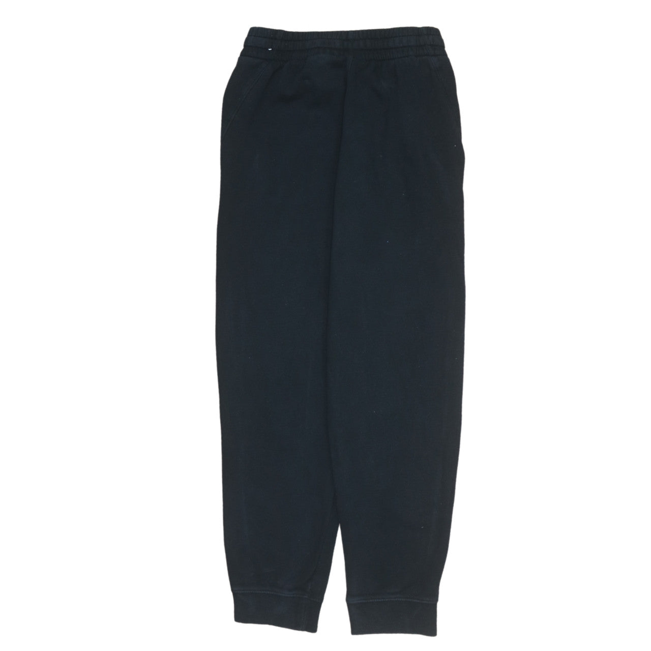 Nike Boys Black Jogger Sweatpants 147-158cm Cotton Blend Elastic Waist