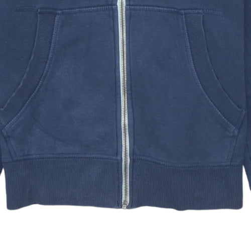 Converse Men's Blue Full Zip Hoodie Size M Regular Fit