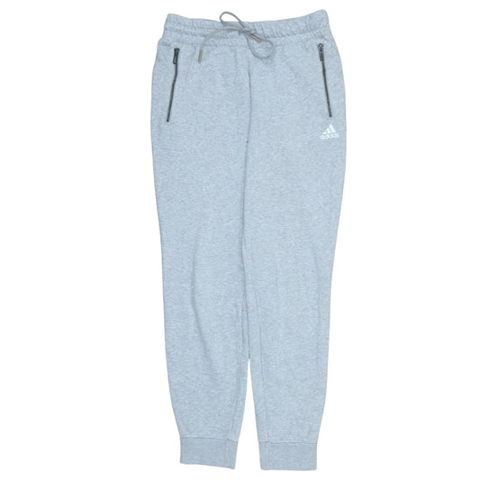adidas Womens Grey Jogger Sweatpants Size 10 Regular Fit