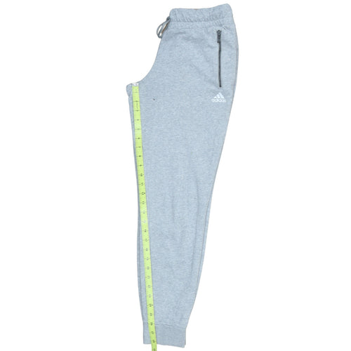 adidas Womens Grey Jogger Sweatpants Size 10 Regular Fit