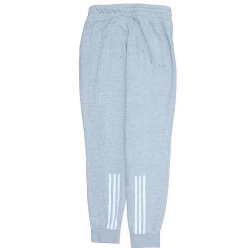 adidas Womens Grey Jogger Sweatpants Size 10 Regular Fit