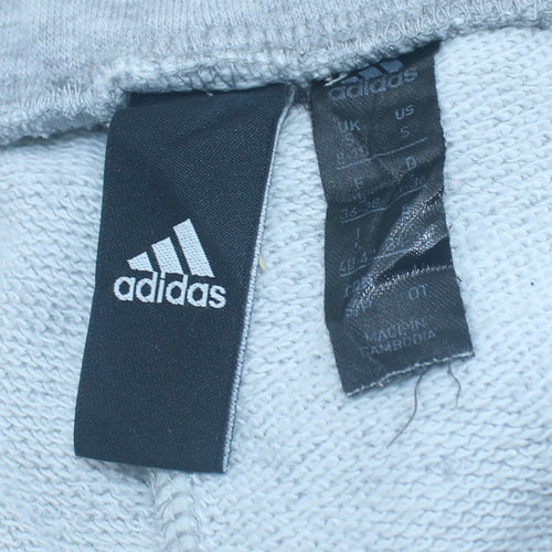 adidas Womens Grey Jogger Sweatpants Size 10 Regular Fit
