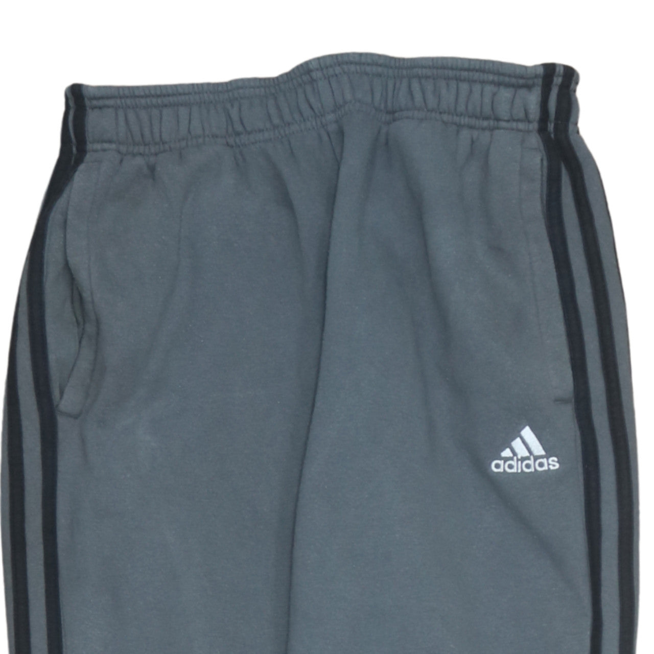 Adidas Men's Grey Joggers Small Regular Fit Athletic Sweatpants