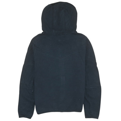 Nike Boys Black Full Zip Hoodie XL (158-170cm) Fleece Lined Casual