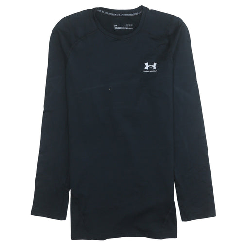 Under Armour Men Black Medium ColdGear Long Sleeve Compression Top