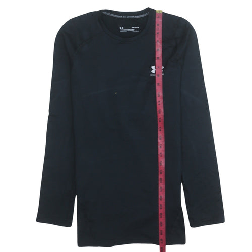 Under Armour Men Black Medium ColdGear Long Sleeve Compression Top