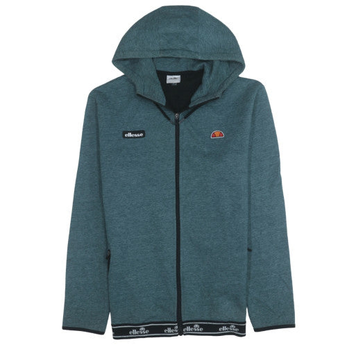 Ellesse Men's Green Full Zip Hoodie Size L Sportswear