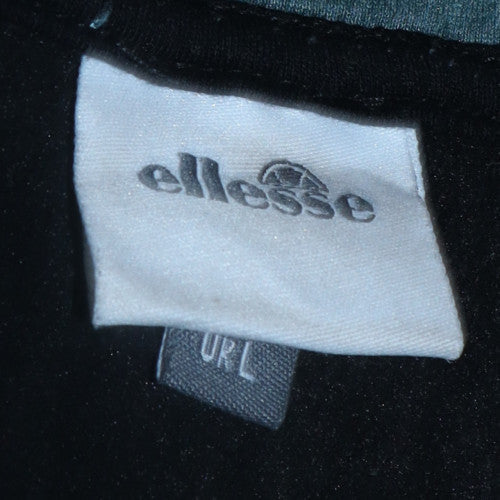 Ellesse Men's Green Full Zip Hoodie Size L Sportswear