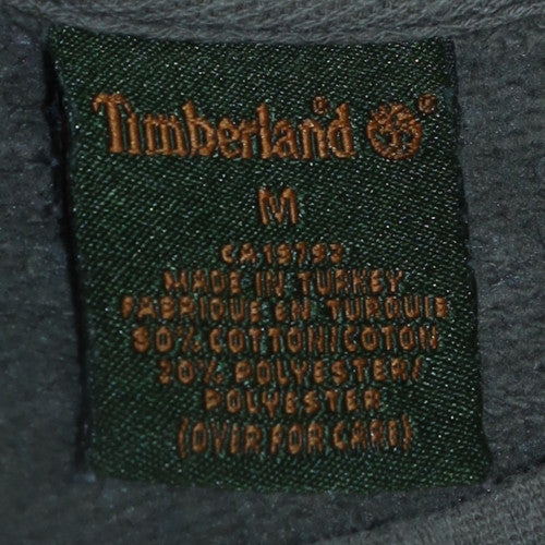 Timberland Men's Green Pullover Sweatshirt M Crew Neck Fleece