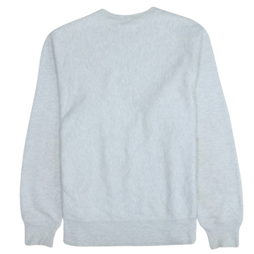 Champion Men's Grey Reverse Weave Pullover Sweatshirt Medium