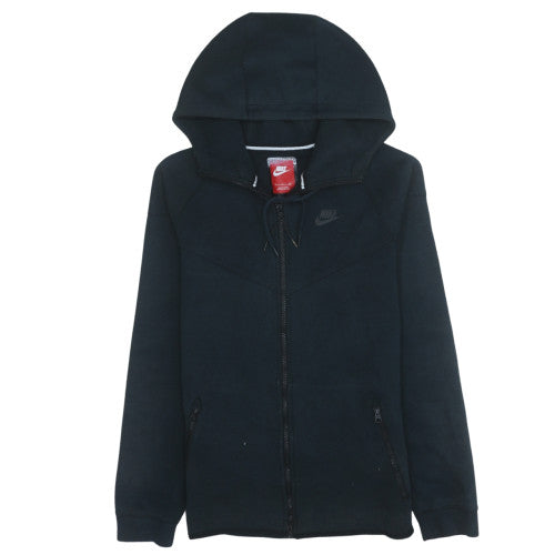 Nike Men's Black Full Zip Fleece Hoodie Size S Regular Fit