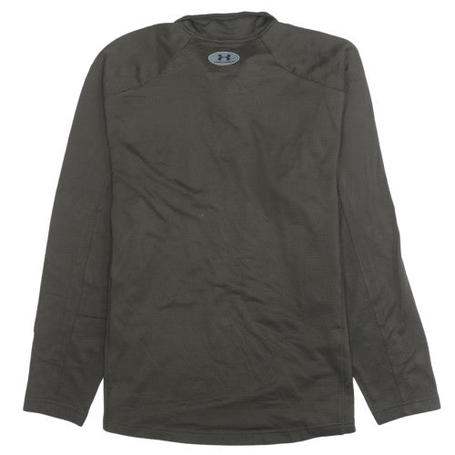 Under Armour Men's Brown 1/4 Zip Athletic Sweatshirt Size M