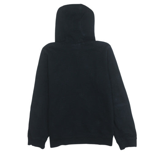 Nike Boys Black Pullover Hoodie Size L (147-158cm) Cotton Blend
