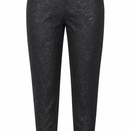 Autograph Women’s Black Floral Jacquard Jegging Size 12