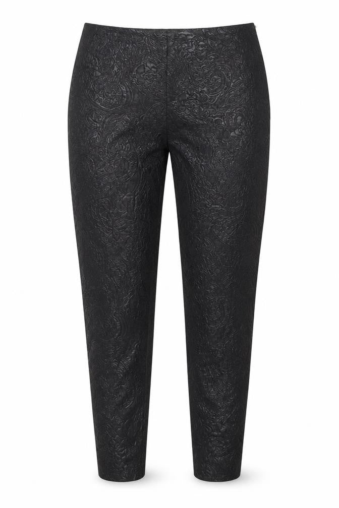Autograph Women’s Black Floral Jacquard Jegging Size 12