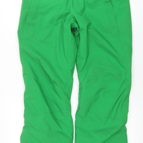 HYRA Men’s Green Ski Snow Pants M Waterproof Insulated Trousers