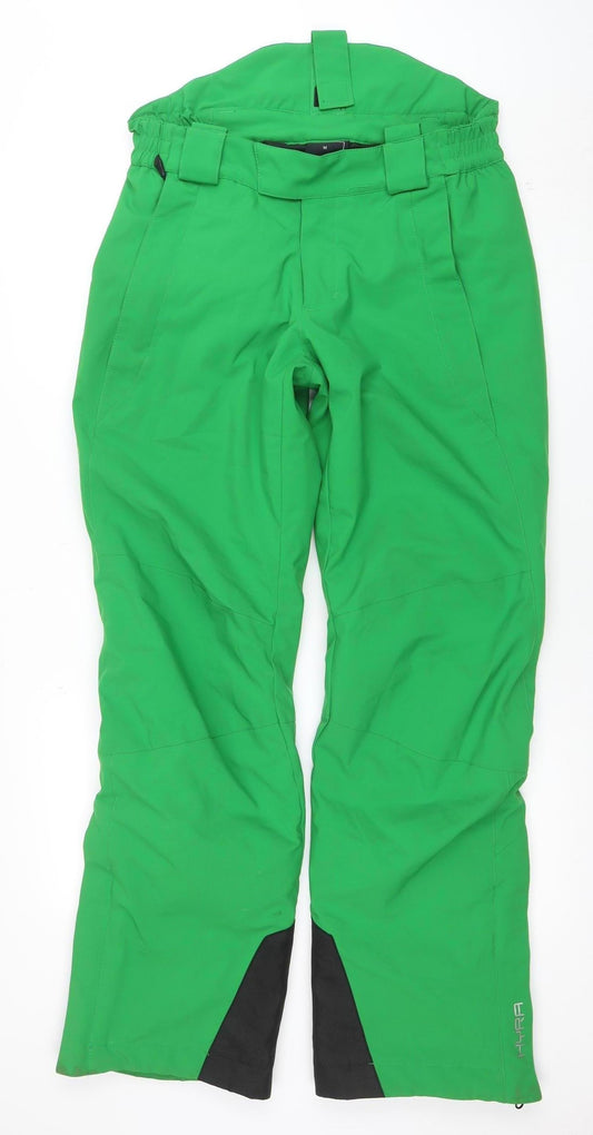 HYRA Men’s Green Ski Snow Pants M Waterproof Insulated Trousers