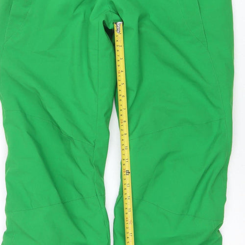 HYRA Men’s Green Ski Snow Pants M Waterproof Insulated Trousers
