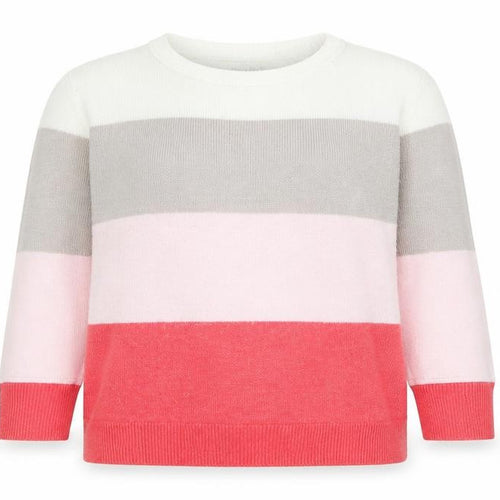 Nutmeg Women’s Multicoloured Striped Crew Neck Pullover Jumper Size 18