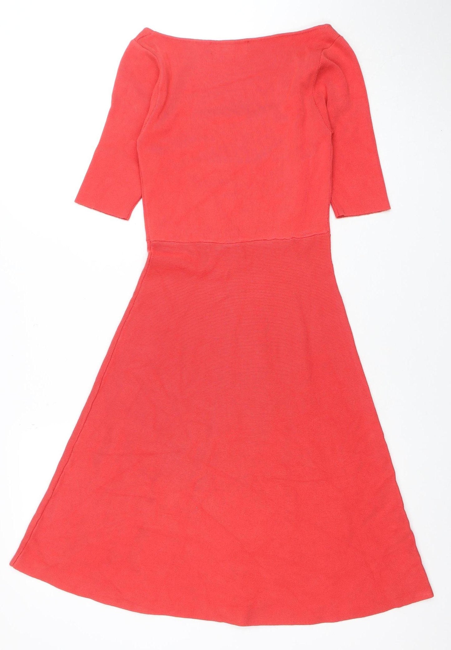 Girl In Mind Women’s Red Bodycon Midi Dress Size S