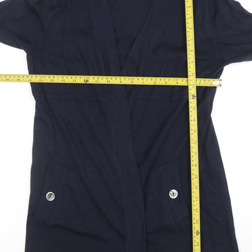 Wallis Women’s Blue Long Sleeve Button Detail Cardigan M