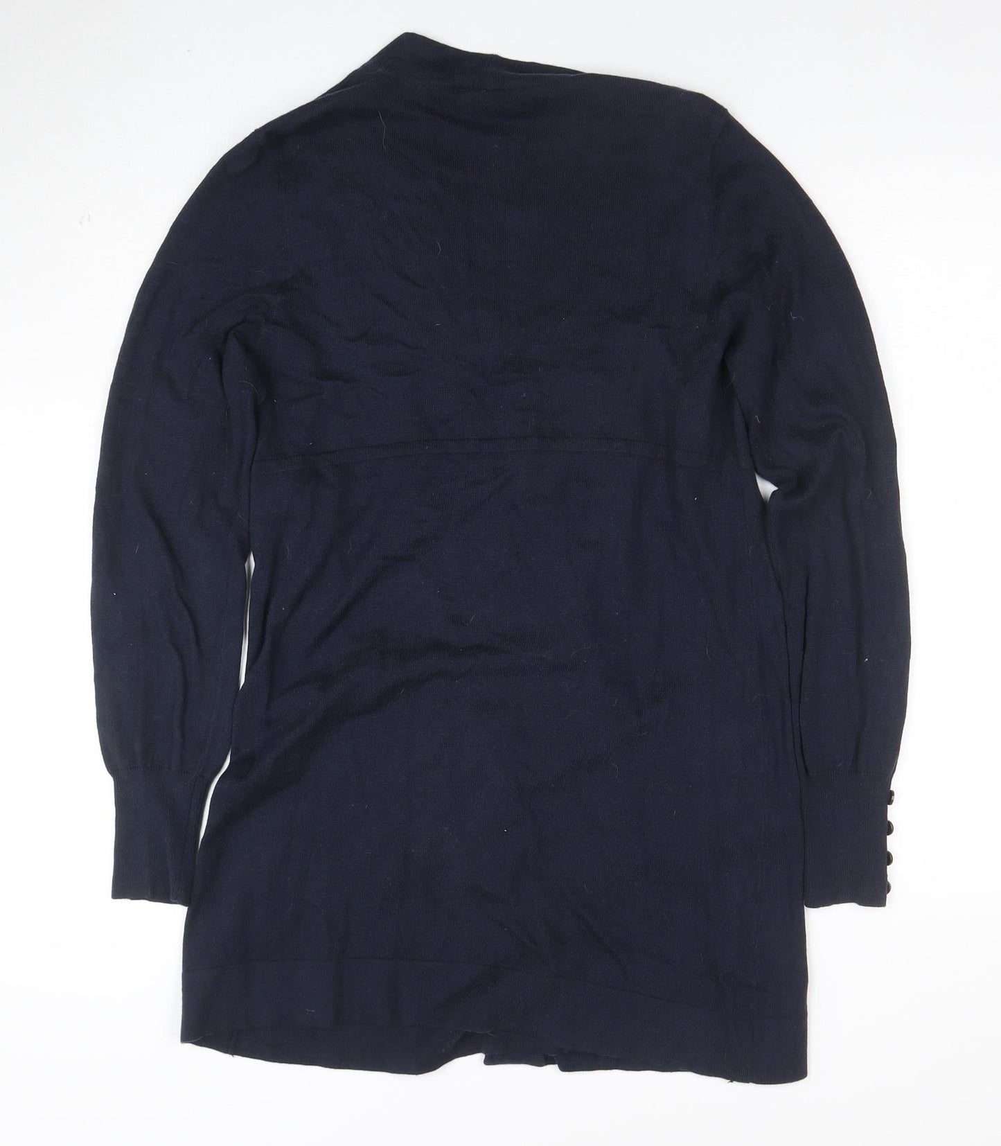 Wallis Women’s Blue Long Sleeve Button Detail Cardigan M