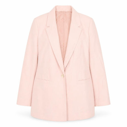 V by Very Women’s Pink Blazer UK 14 Regular Fit Single-Breasted Jacket