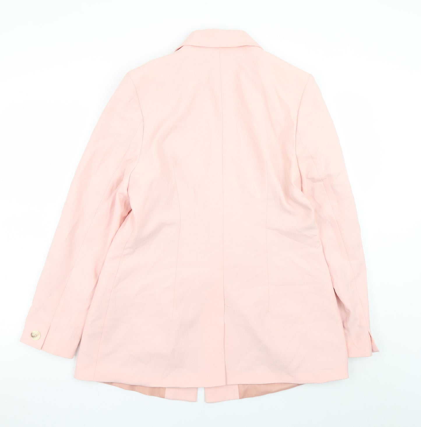 V by Very Women’s Pink Blazer UK 14 Regular Fit Single-Breasted Jacket