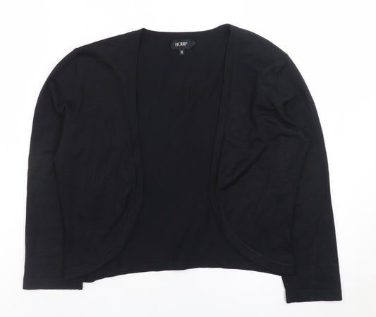 Hobbs Women’s Black Silk Blend Long Sleeve Cardigan M