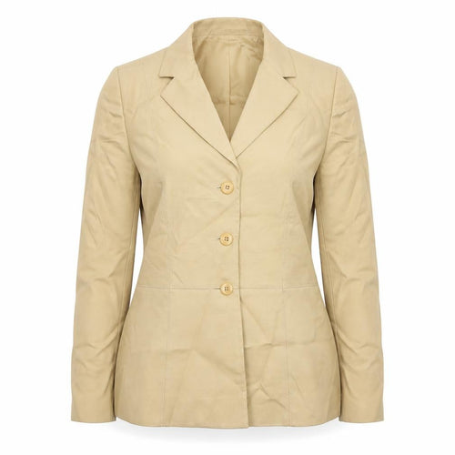 Precis Petite Women’s Beige Size 12 Blazer Jacket Smart Formal Mid-Length