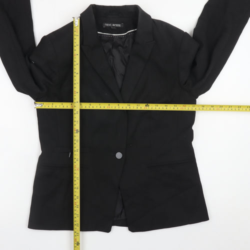 Next Petite Women’s Black Blazer Jacket Size 12 Regular Fit