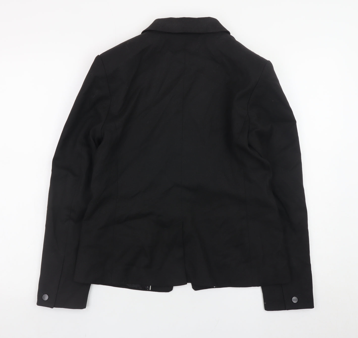 Next Petite Women’s Black Blazer Jacket Size 12 Regular Fit