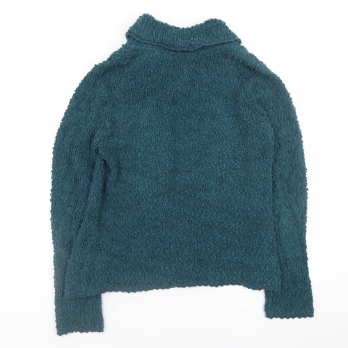 Rocha.John Rocha Womens Blue Textured Jacket Size 10